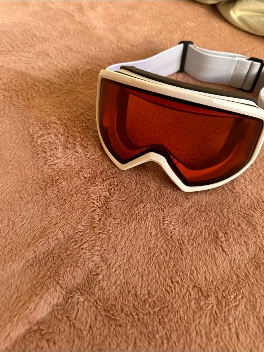 Bolle ski goggles white UV protection